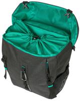 Basil discovery 365d enkele fietstas m - lichtgewicht, compact, waterdicht - zwart