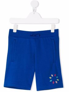 adidas Kids short à logo imprimé - Bleu