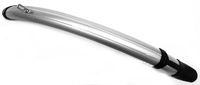 Gazelle voorspatbord 28" b50g wafel zilver + neusje 31111350058