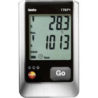 testo 176 P1 Multidatalogger Te meten grootheid: Temperatuur, Luchtdruk, Luchtvochtigheid -40 tot 70 °C 0 tot 100 % Hrel 600 - 1100 hPa