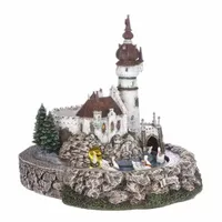 Zes zwanen l24b31h27,5cm