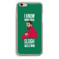 Sleigh Bells Ring: iPhone 6 / 6S Transparant Hoesje