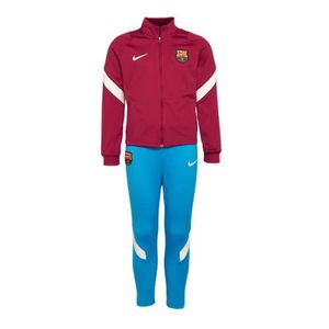 Nike Junior FC Barcelona trainingspak donkerrood/blauw