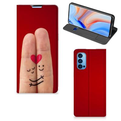 OPPO Reno4 Pro 5G Hippe | Standcase | Liefde - Origineel Romantisch Cadeau