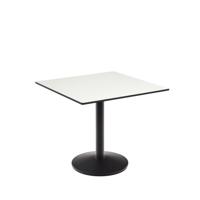Kave Home Vierkante Bistrotafel 'Esilda' 90 x 90m, kleur Wit
