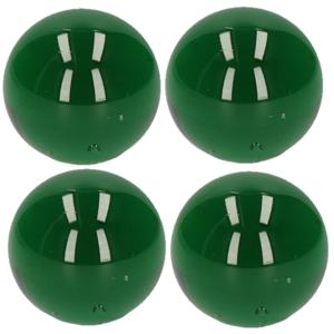 Knikkers XXl formaat - 4x stuks - groen - dia 6 cm - Bonken - Mega grote knikkers speelgoed