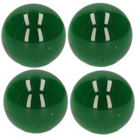 Knikkers XXl formaat - 4x stuks - groen - dia 6 cm - Bonken - Mega grote knikkers speelgoed