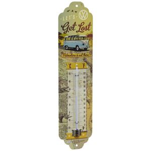 Nostalgic Art Thermometer VW Bus Binnen/buiten Meerkleurig