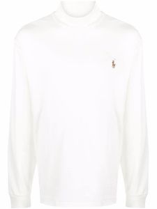 Polo Ralph Lauren sweat à logo Polo Pony brodé - Blanc