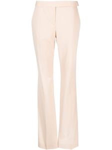 Stella McCartney pantalon slim à plis marqués - Tons neutres