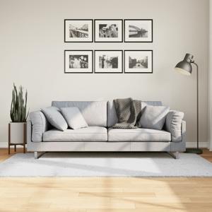 VidaXL Vloerkleed oviedo laagpolig 100x200 cm grijs