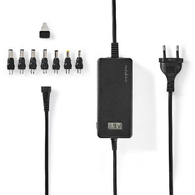 Nedis universele stroomadapter 12-24V DC, 1.65-2.5 A, 40W