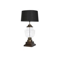 Bureaulamp Home ESPRIT Zwart Brons 50 W 220 V