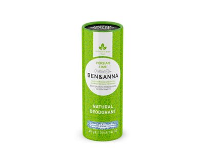 Ben & Anna Deodorant in papiertube - persian lime - 40 gram