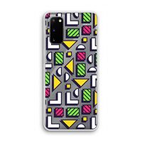 8-bit N°4: Samsung Galaxy S20 Transparant Hoesje