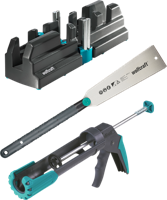 Wolfcraft gereedschapsset | voor het aanbrengen van wandplinten | 1 set - 6977000