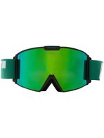 Off-White lunettes de ski à verres miroirs - Vert