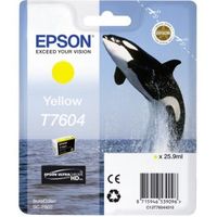 Epson inktpatroon geel T 7604 - thumbnail