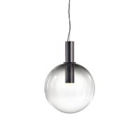 Bomma Phenomena Hanglamp - Large Ball - Gerookt - Zilver - thumbnail