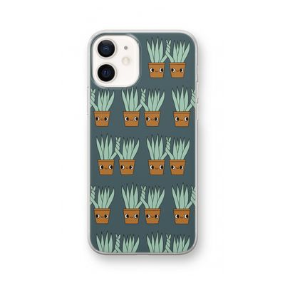 Sansevieria: iPhone 12 Transparant Hoesje