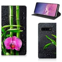 Samsung Galaxy S10 Smart Cover Orchidee