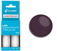 Cube touch-up pen set deep purple matt