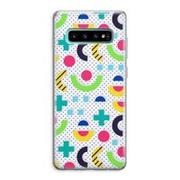 8-bit N°1: Samsung Galaxy S10 Plus Transparant Hoesje