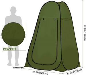 Pop-up 1-Persoons Tent - Groen - 176 x 92 x 92cm
