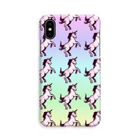 Musketon Unicorn: iPhone X Volledig Geprint Hoesje