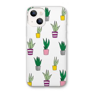 Sanseveria: iPhone 13 mini Transparant Hoesje