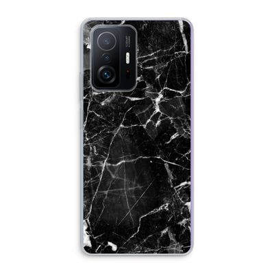 Zwart Marmer 2: Xiaomi 11T Pro Transparant Hoesje