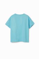 T-shirt logo reliëf - BLUE - 11/12 T-shirt logo reliëf - BLUE - 11/12