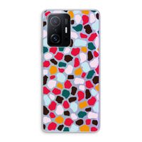Colored Giraffe: Xiaomi 11T Pro Transparant Hoesje