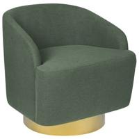 Beliani - LAVIK - Fauteuil - Groen - Polyester - thumbnail