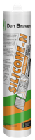 Den Braven Silicone N 310ml - Zwart