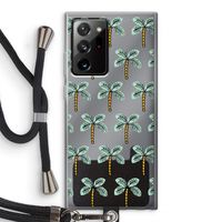 Paradise: Samsung Galaxy Note 20 Ultra / Note 20 Ultra 5G Transparant Hoesje met koord