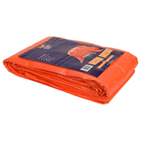 Konvox Foliefol Dekkleed 8 x 10 M Oranje Konvox Foliefol Dekkleed 8 x 10 M Oranje