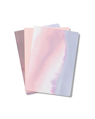 HEMA Schriften A5 gelinieerd - 3 stuks (paars)