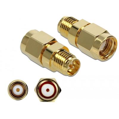 Delock 89977 89977 HF-adapter RPSMA-stekker - RPSMA-bus 1 stuk(s)