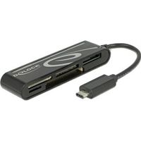 DeLOCK 91739 USB 2.0 Zwart geheugenkaartlezer - thumbnail