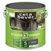 Cetabever Schuur en Tuinhuis Beits Dekkend Zijdeglans - Antraciet