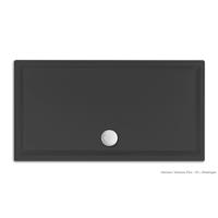 Xenz Mariana douchebak - 120x80x7 - Acryl - ebony 6839-29