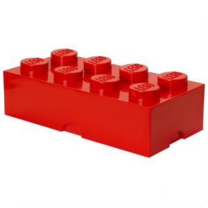 LEGO Brick 8 opbergbox - rood