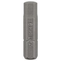 Bosch Accessoires Bit | 6 | 25mm | 1/4" | Zeskant | Standaard - 2609255952