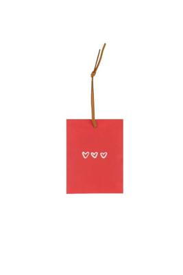 Zusss Mini Geurzakje Hartjes Rood