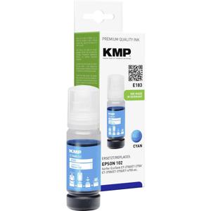 KMP Navulinkt vervangt Epson 102, T03R2 Compatibel Cyaan 70 ml E183 1642,0003