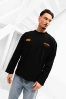 Equalité Stay Equal Longsleeve Heren Zwart/Oranje - Maat XS - Kleur: ZwartOranje | Soccerfanshop