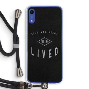To be lived: Honor Play 8A Transparant Hoesje met koord
