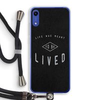 To be lived: Honor Play 8A Transparant Hoesje met koord