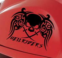 Motor sticker hellriders - thumbnail